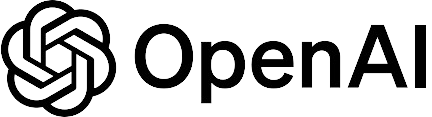 OpenAI Black Logo Transparent